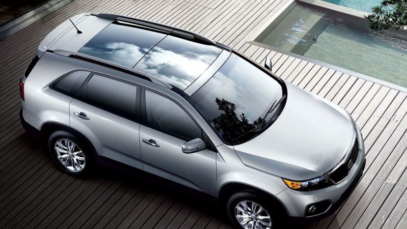 Kia Sorento 2021 панорамная крыша