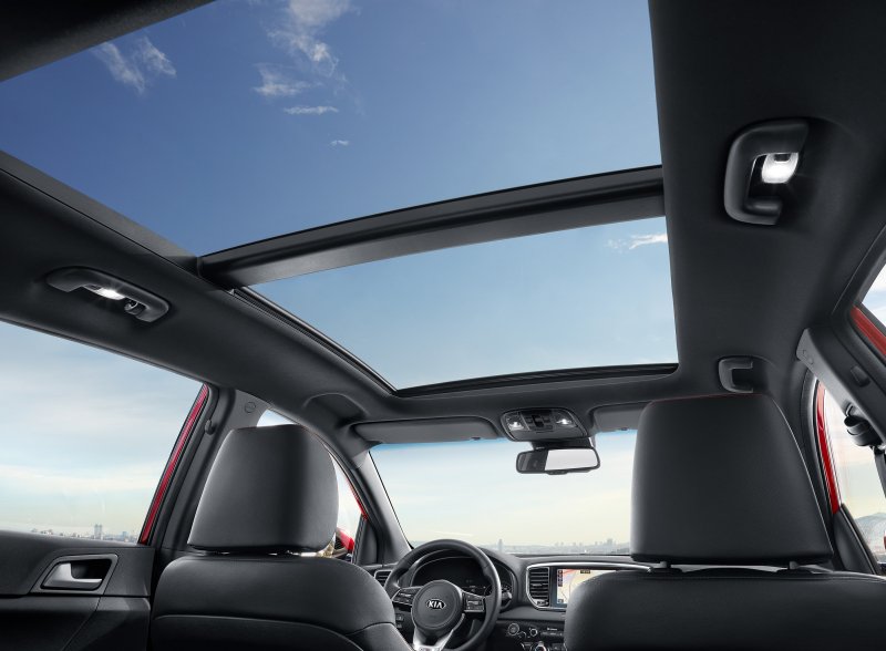 Kia Sportage 2020 панорамная крыша