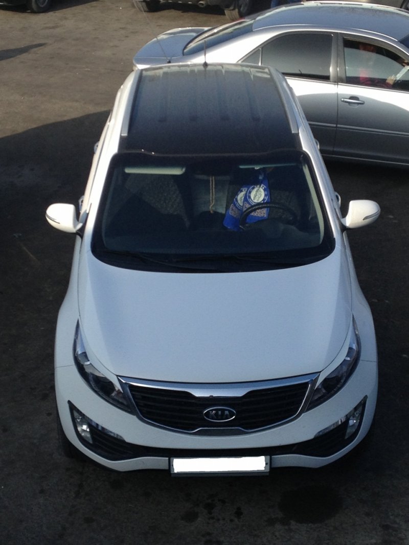 Kia Sportage 2013 панорамная крыша