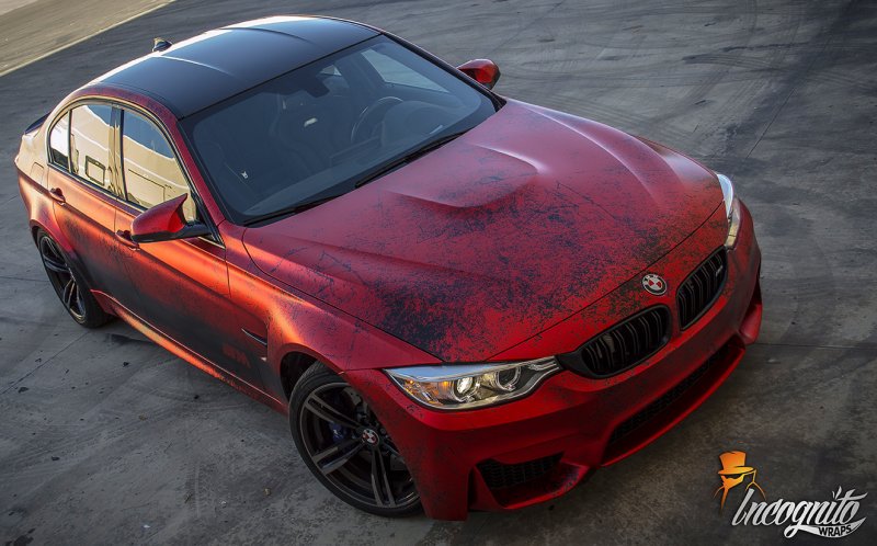 BMW m3 Satin Red