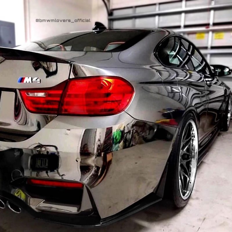 BMW m4 хромированный 2020