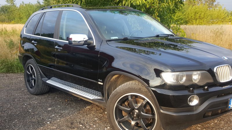 BMW x5 e53 хромированный