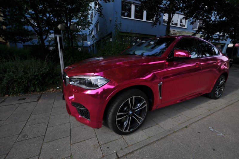 Зеркала хром f16 BMW