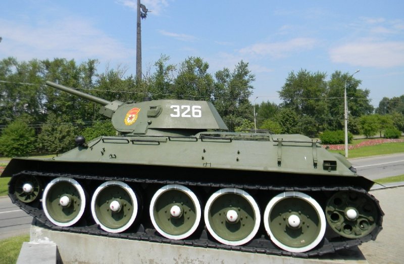 Танк т 34 56