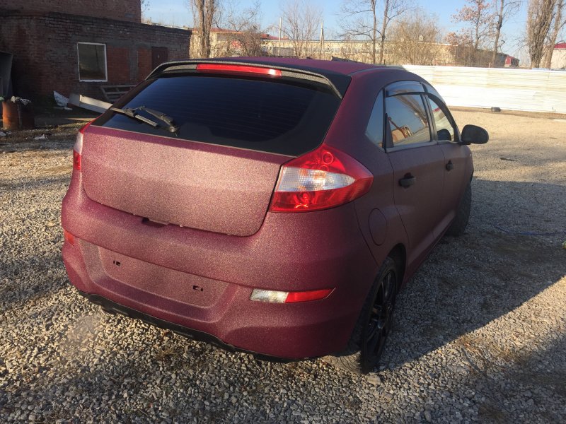 Спойлер на Chery very a13