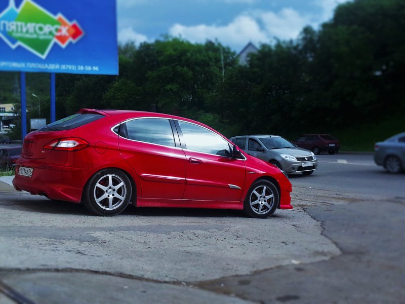 Chery m11 обвес