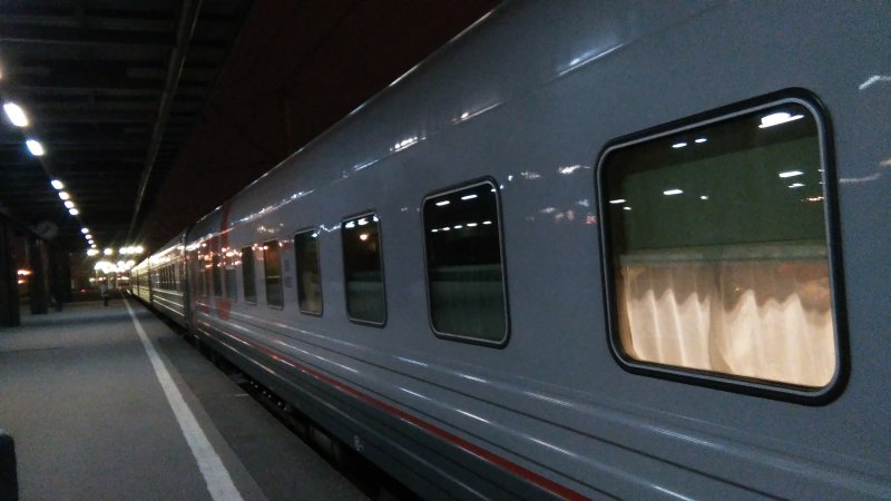 Поезд 028а Москва Санкт-Петербург