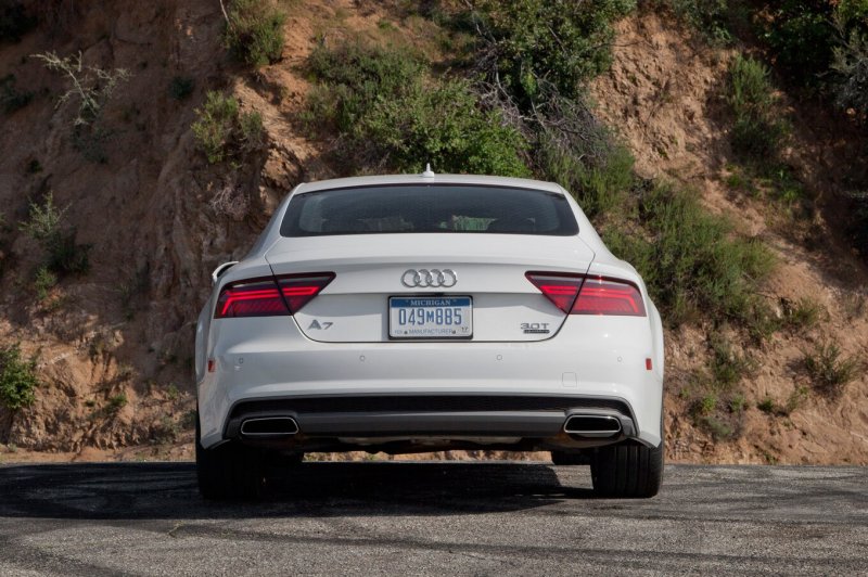 Audi a7 сзади