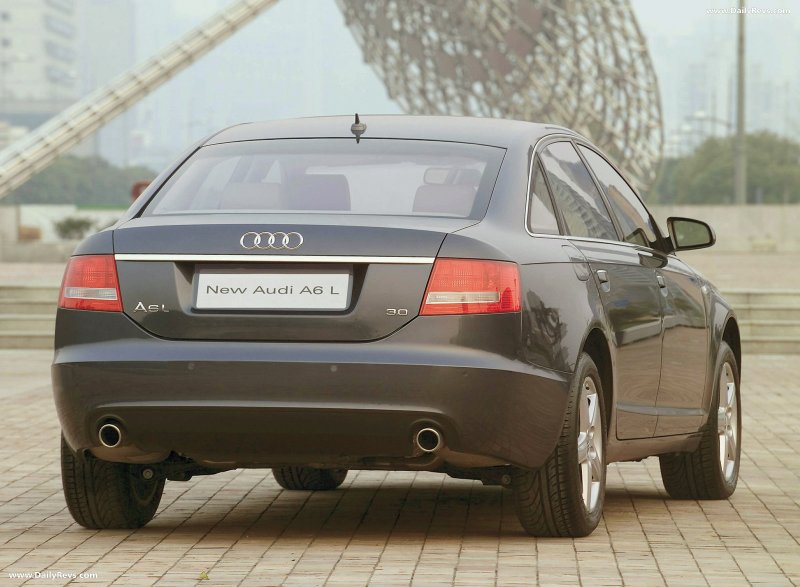 Audi a6 2008 сзади