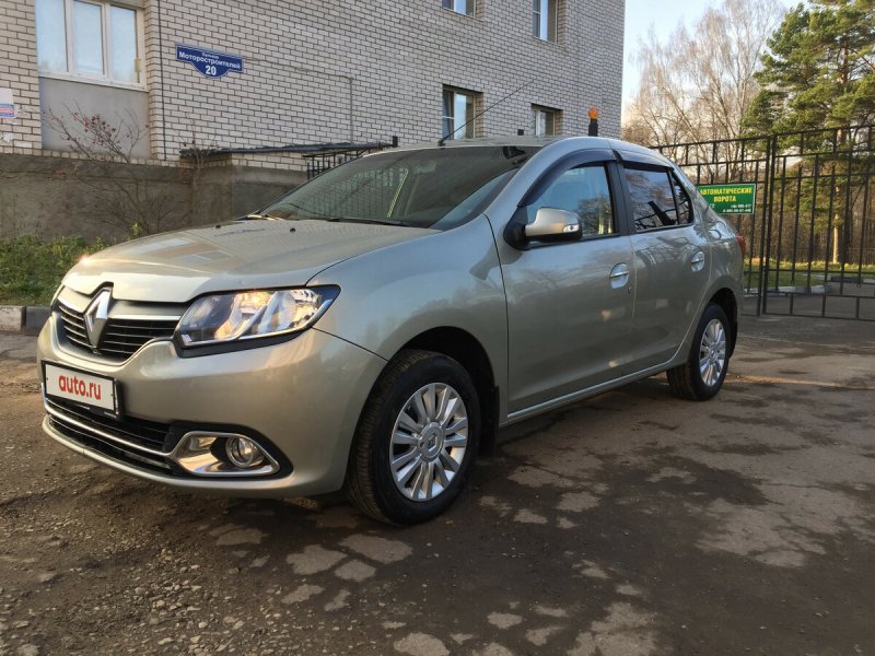 Renault Logan светлый базальт