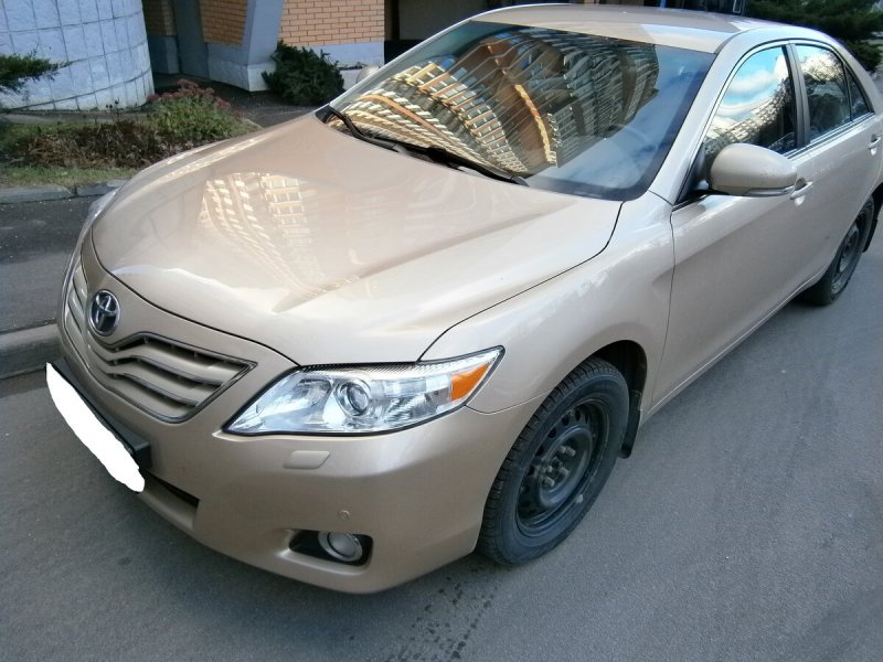 Toyota Camry xv40 бежевая