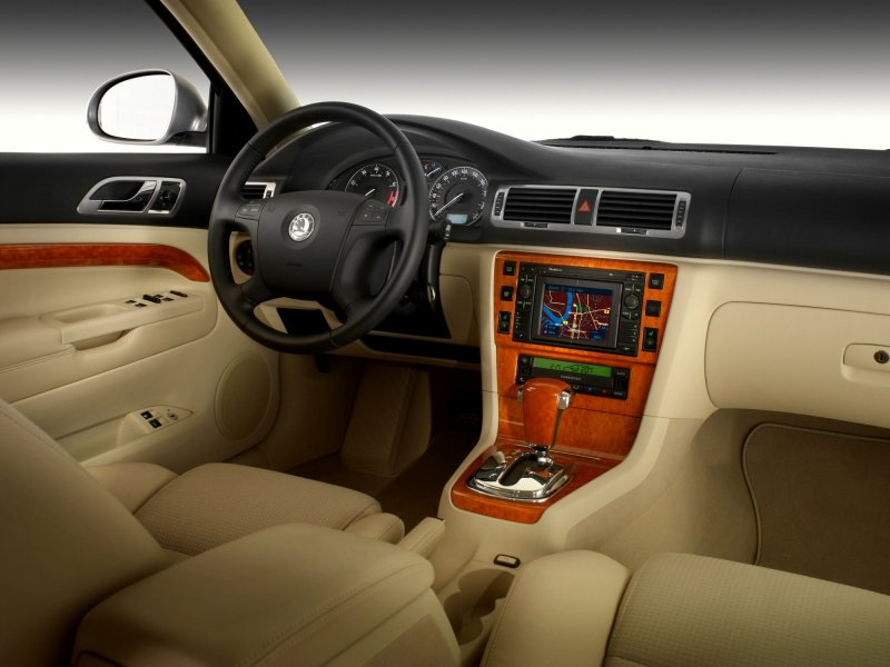 Skoda Superb l поколение 2007 г