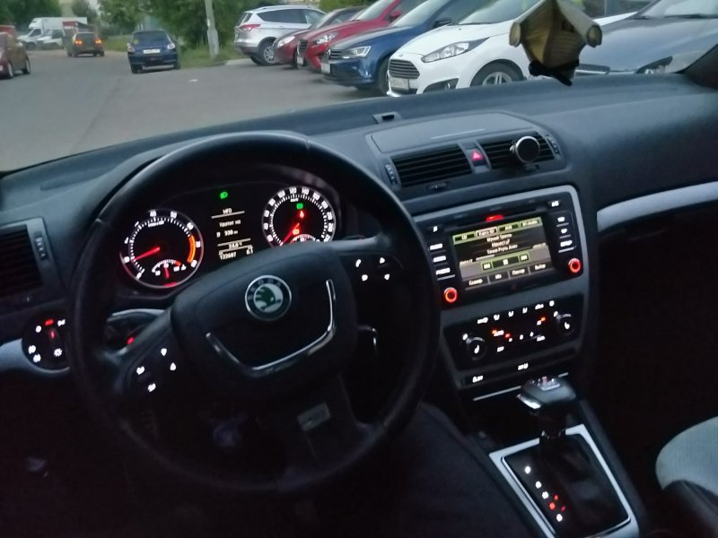 Octavia 2010 RS салон