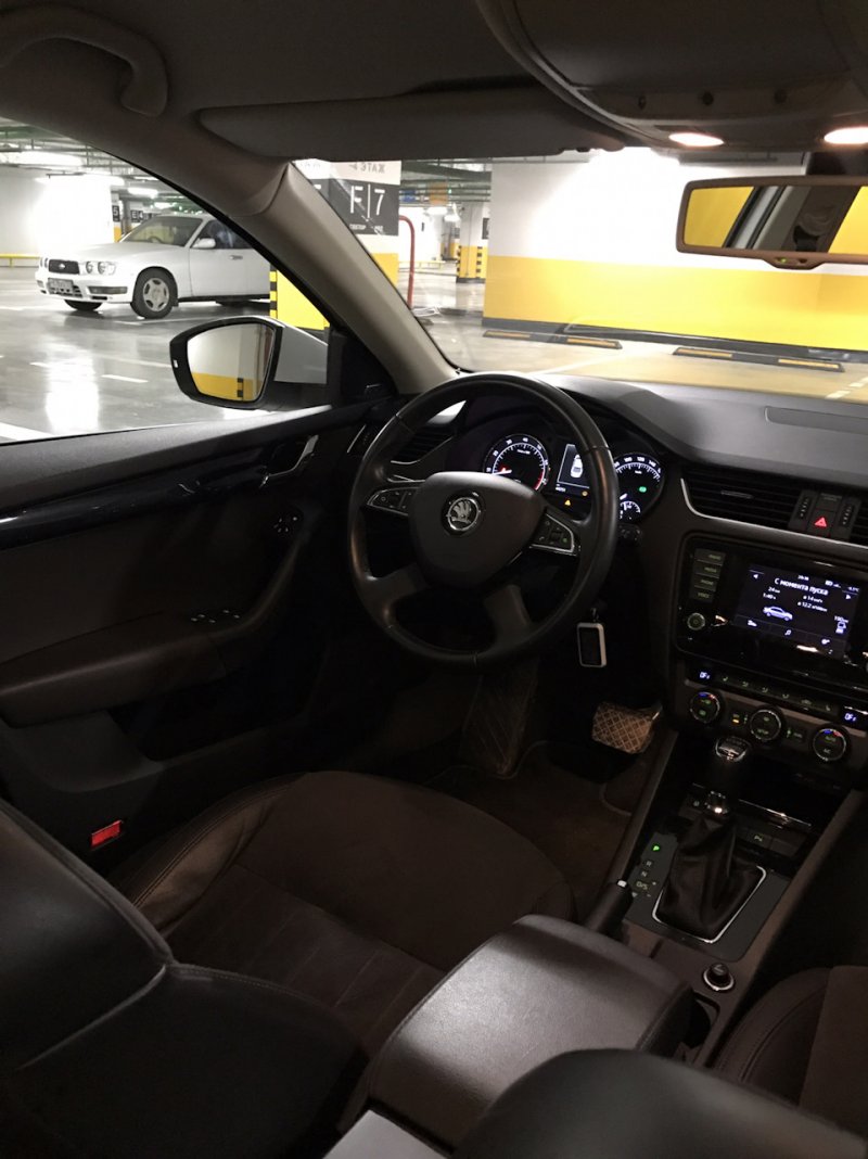 Skoda Octavia 2014 салон