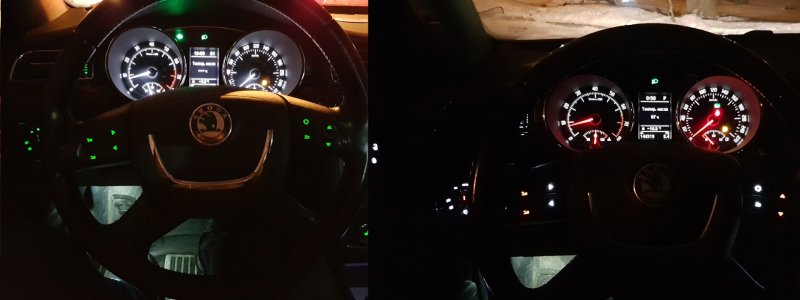 Skoda Superb 2 салон Пересвет