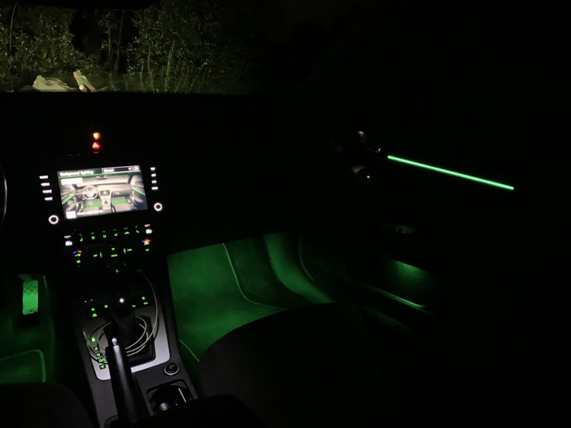Skoda Octavia Ambient Lighting
