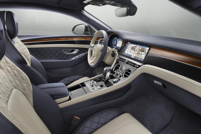 Bentley Continental gt салон