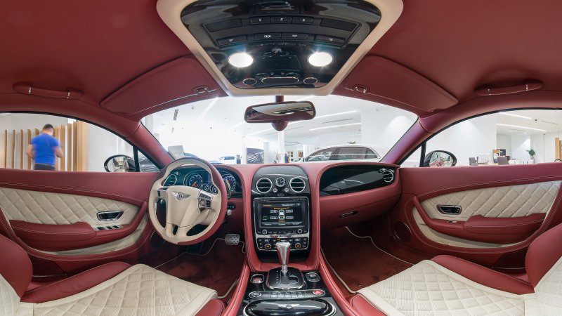 Bentley Continental gt III салон