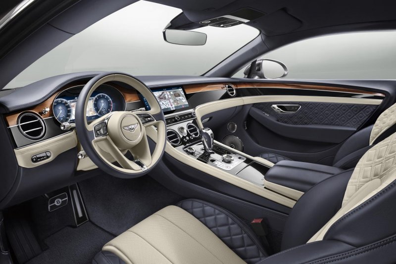 Bentley Continental gt салон