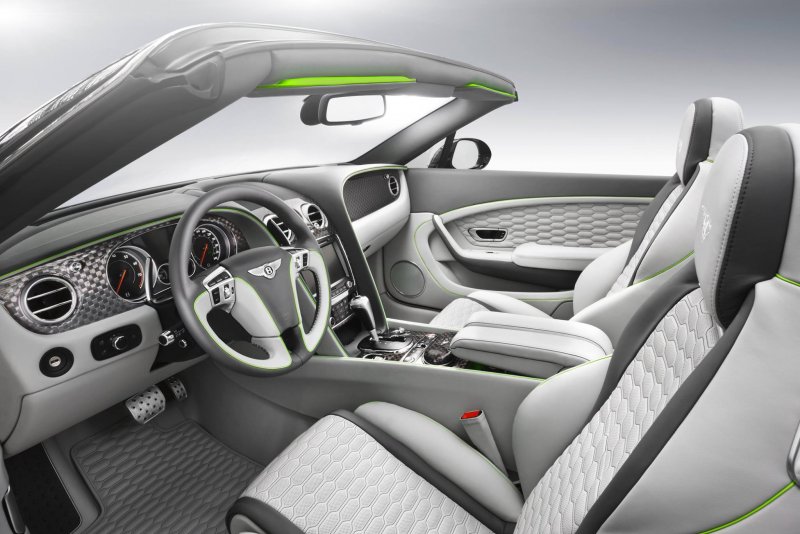 Bentley Continental gt 2015 салон