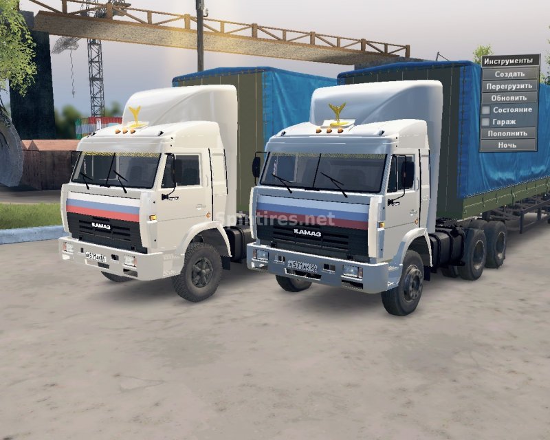 Euro Truck Simulator 2 КАМАЗ 54115