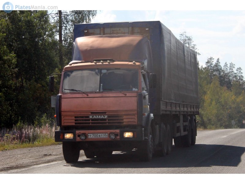 КАМАЗ 54115 шильдик