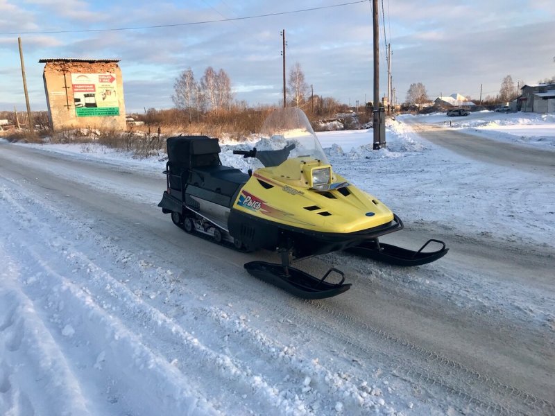 Снегоход на севере