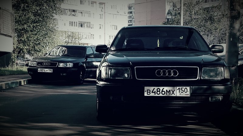 Ауди 100 с4 бандитская