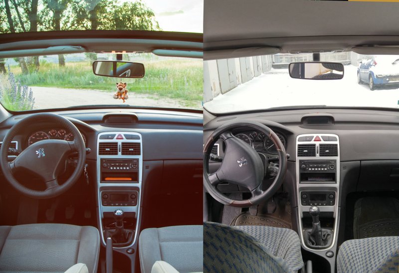 Peugeot 307 SW салон