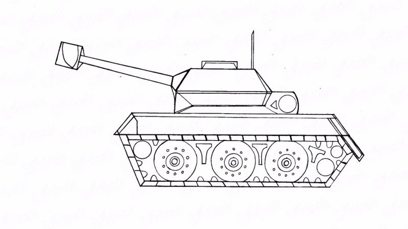 Рисунок танка