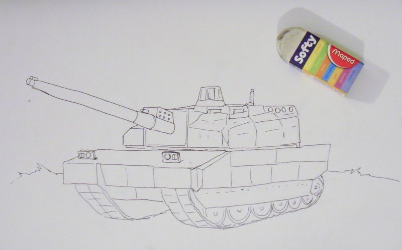 Срисовки танков