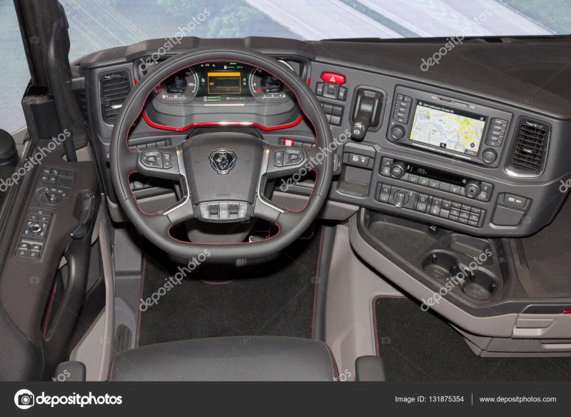 Скания r440 в кабине
