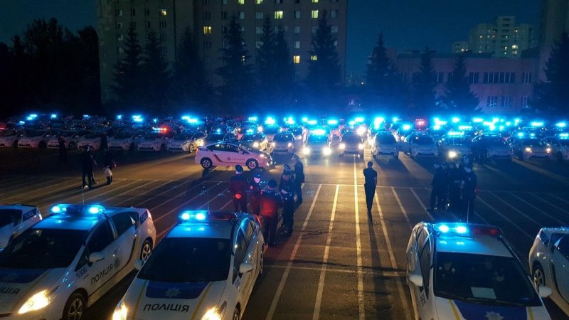 Полиция ночью