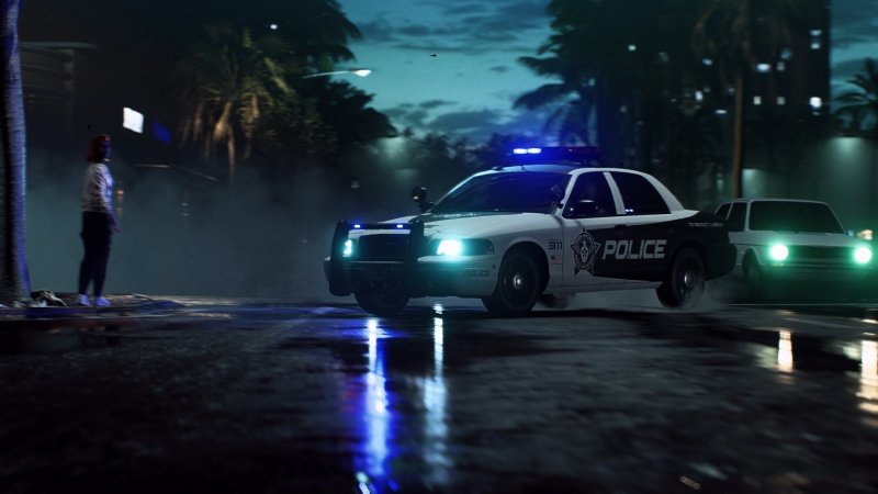 Need for Speed Heat полиция