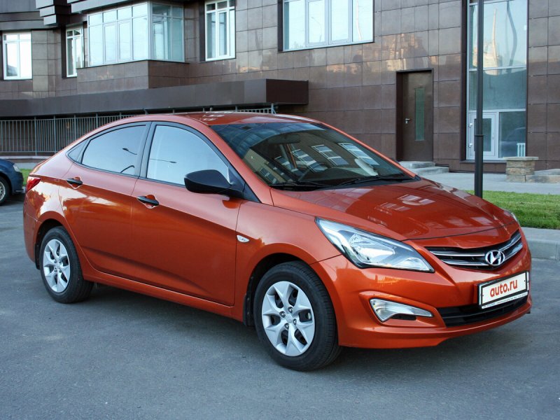 Hyundai Solaris 2011 цвета кузова