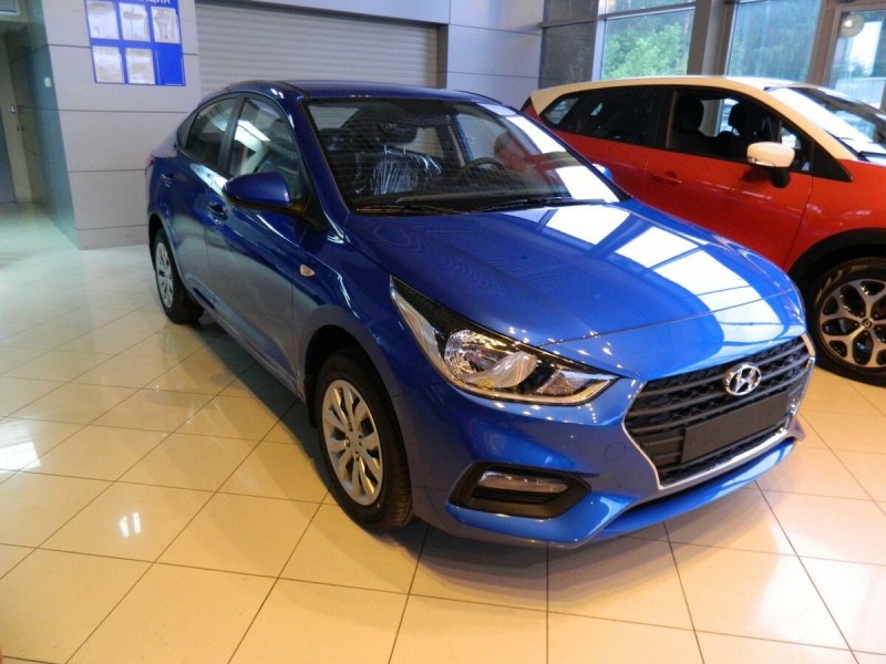 Hyundai Solaris на заводе