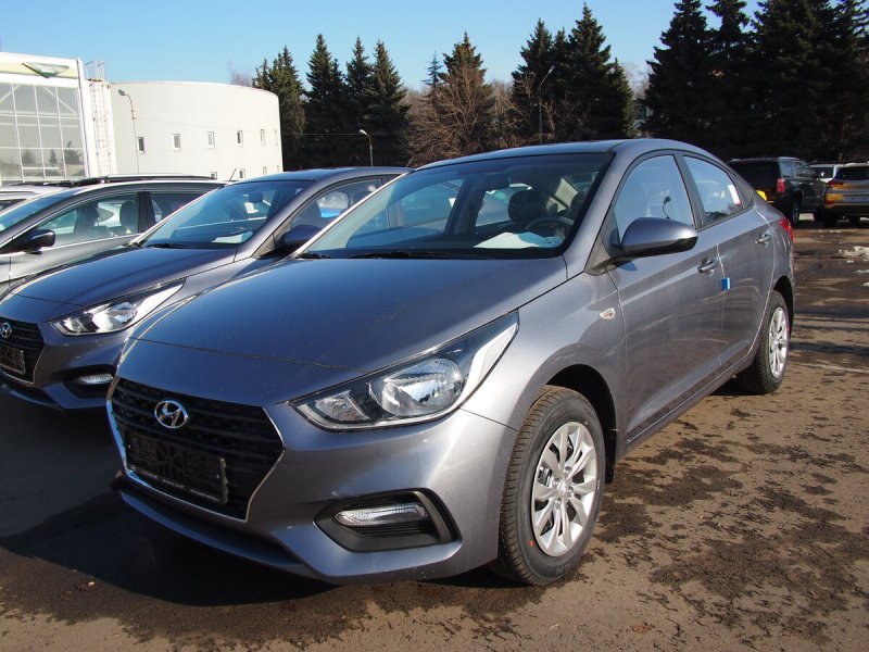 Hyundai Solaris i Рестайлинг 1.6 at