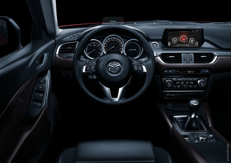 Mazda 6 2015 салон