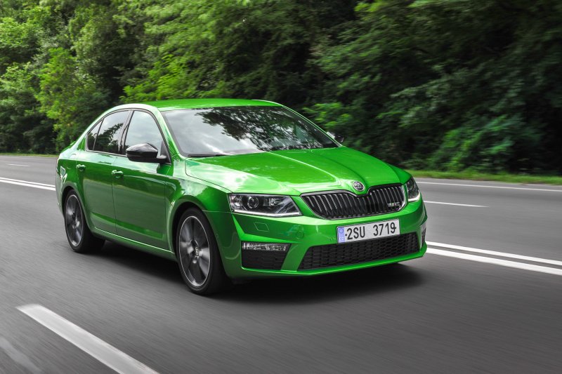 Skoda Octavia a7 Green