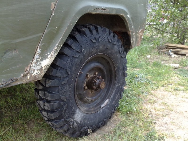 31 Резина на УАЗ 469
