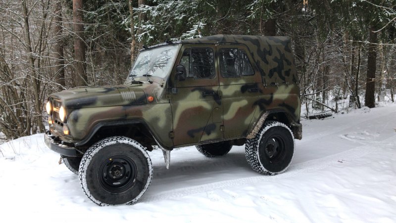 УАЗ 3151 грязевые колеса