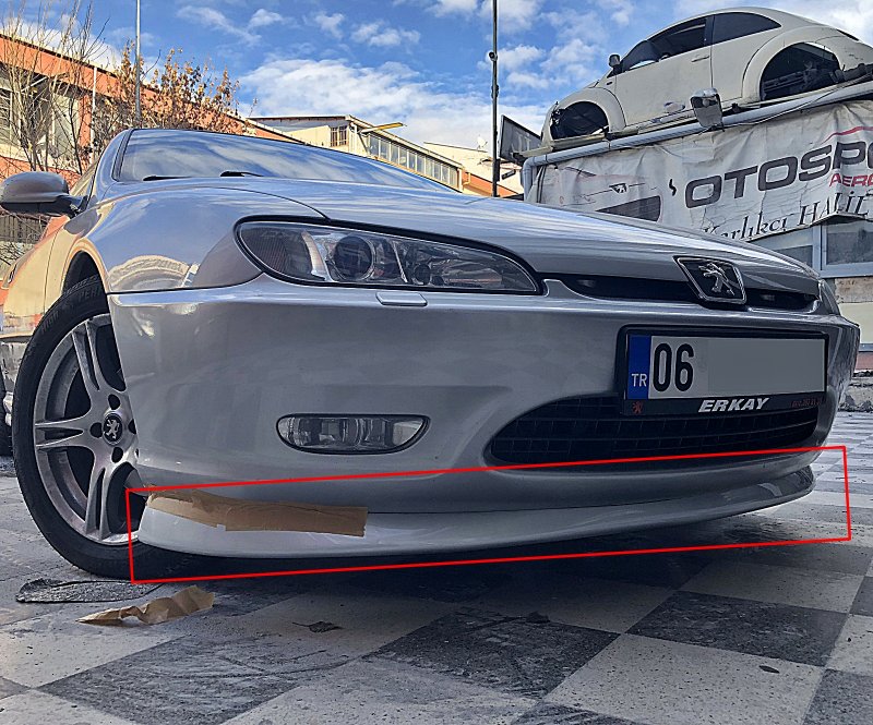 Front Bumper Peugeot 406 Coupe
