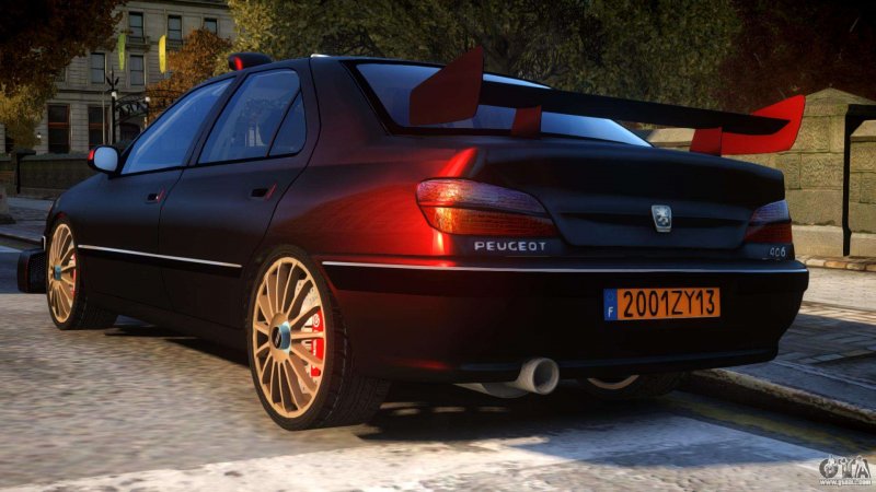 Peugeot 406 такси Марсель