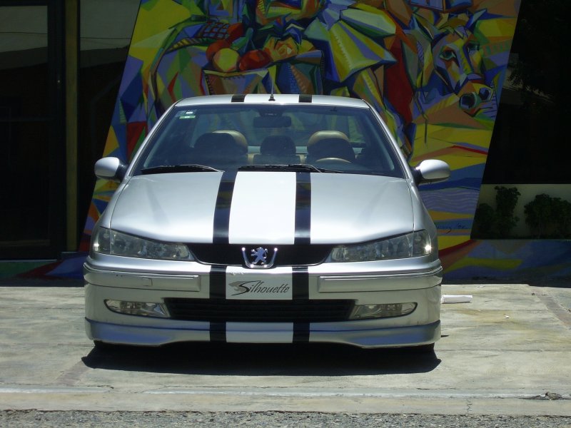 Peugeot 406 White Tuning