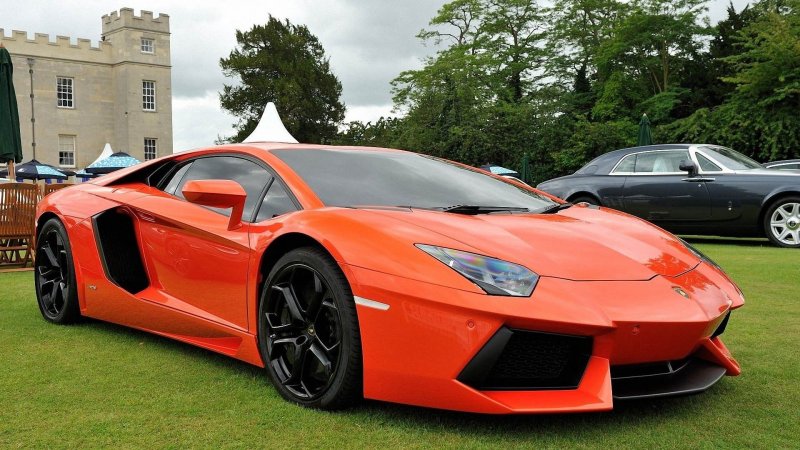 Car Lamborghini Aventador lp700-4 Pink
