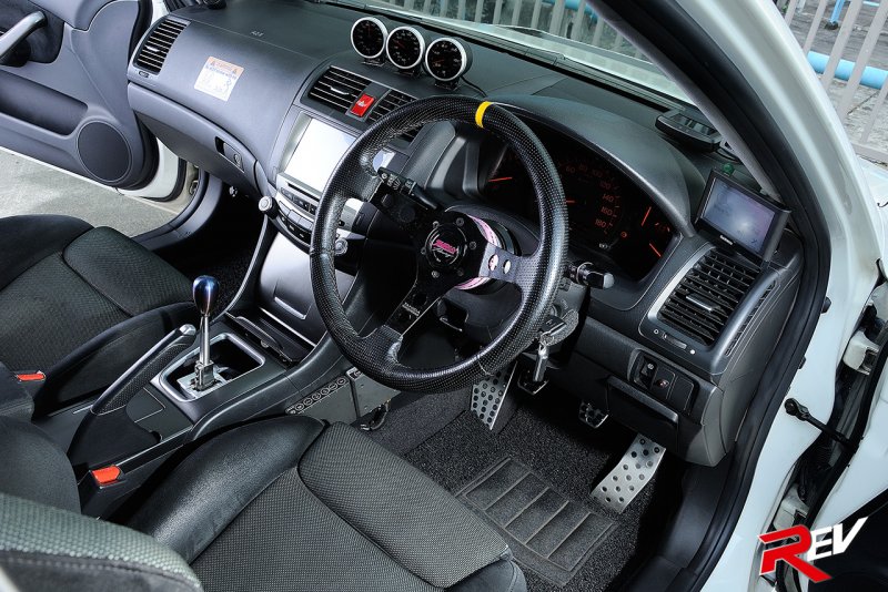 Honda Accord Euro r cl7 салон
