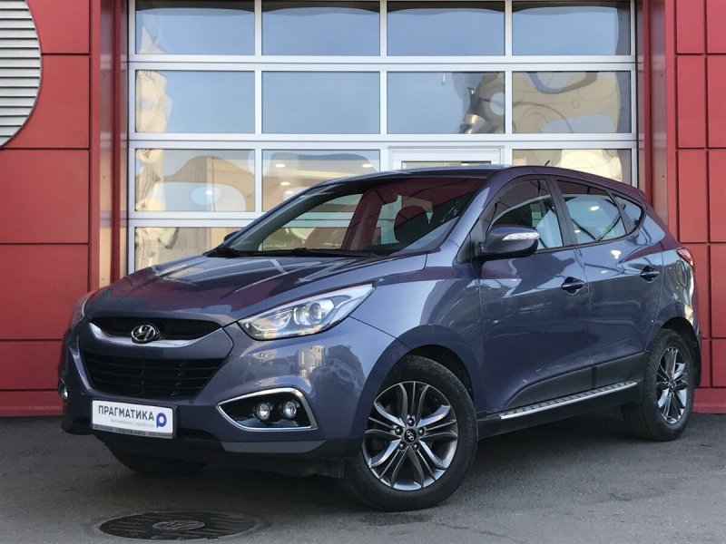 Ix35 Hyundai Blue