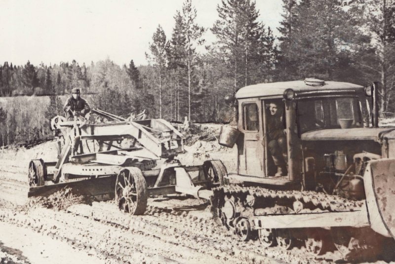 Автогрейдер 1970гг