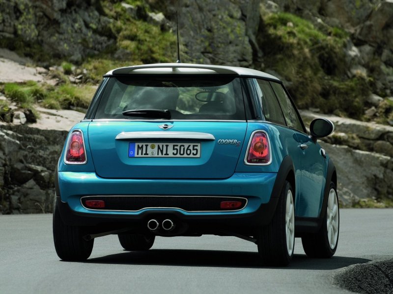 Mini Cooper s сзади