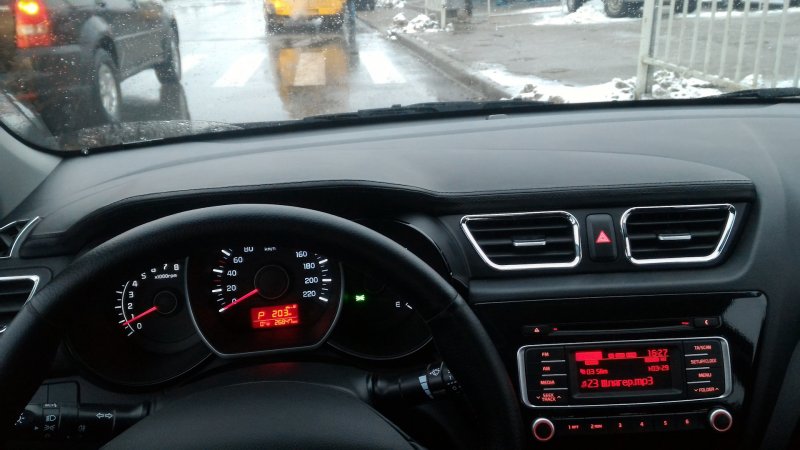 Панель Kia Rio 2012